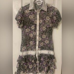 Floral dress. Made in Turkey